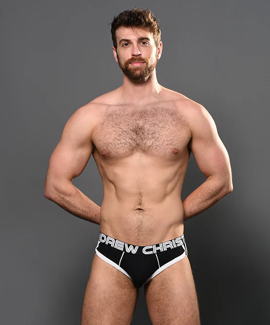 Andrew Christian Slow Fashion Brief w/ SHOW-IT® Black